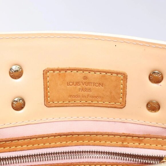 LOUIS VUITTON Monogram Vernis Reade PM Bag Marshmallow Pink M91306 Auth bs27748 - Picture 12 of 16